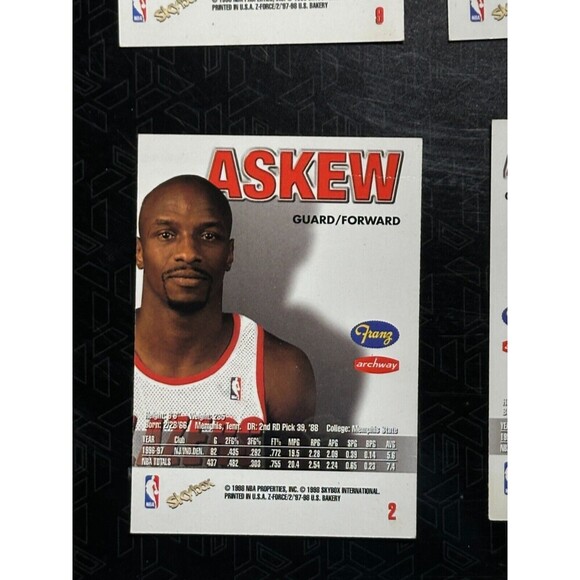 1997-98 SkyBox Z-Force Franz Portland Trail Blazers 10 Card Lot (7 Players) - Picture 4 of 16